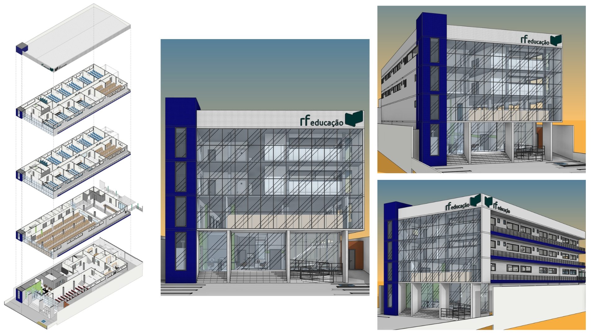 Projeto desenvolvido com o Template Revit Sem Sufoco 1