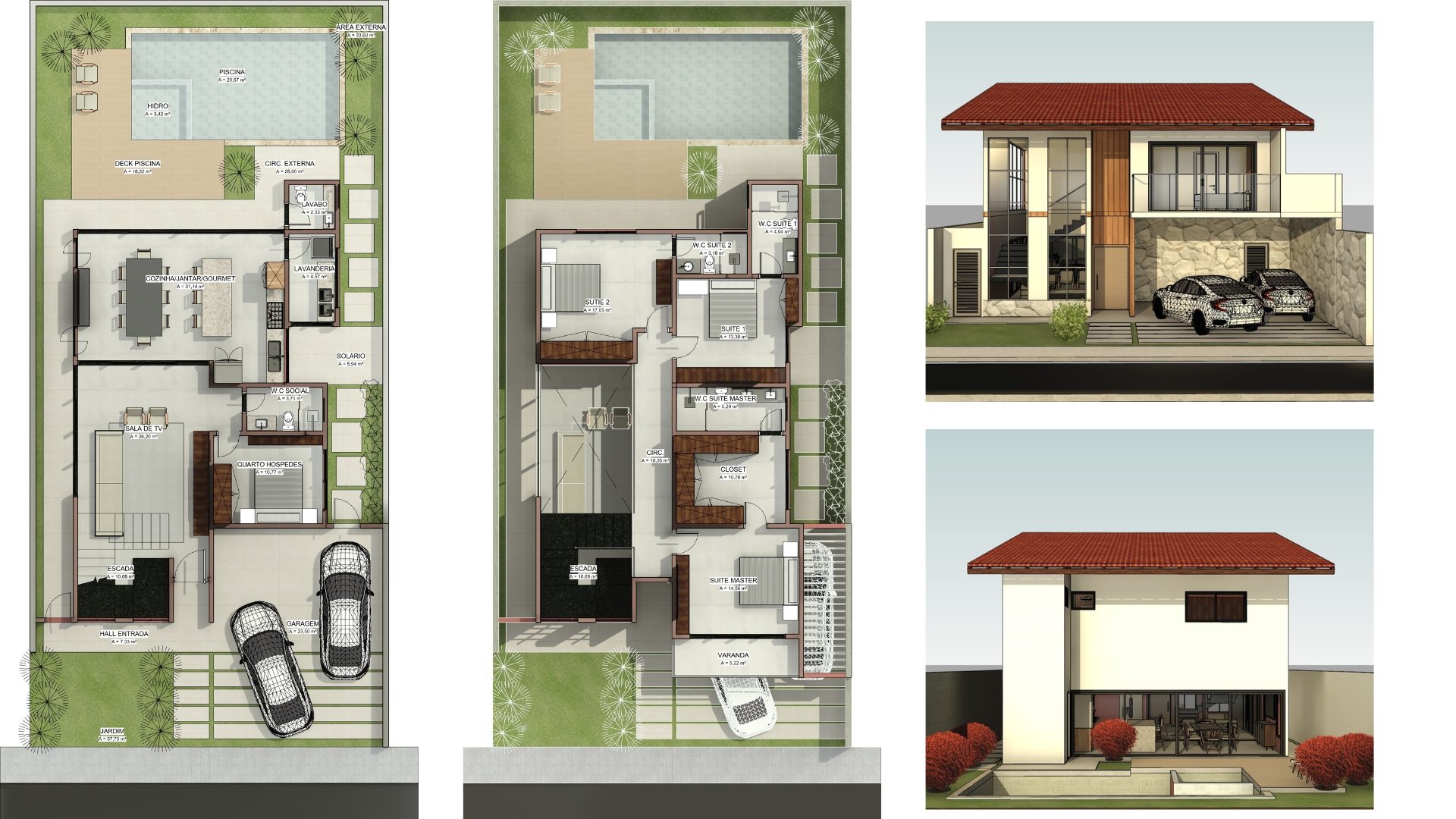 Projeto desenvolvido com o Template Revit Sem Sufoco 6